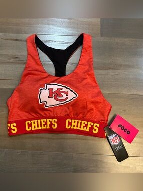 NFL Kansas City Chiefs sports bra